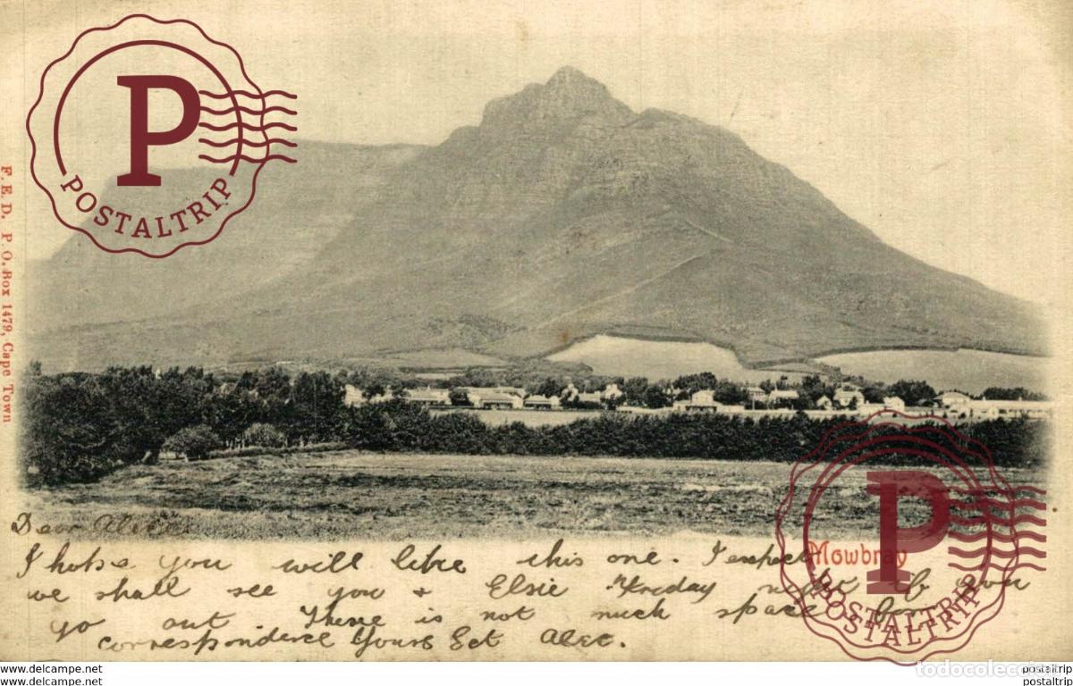 Cartoline: SUDAFRICA SOUTH AFRICA. MOWBRAY