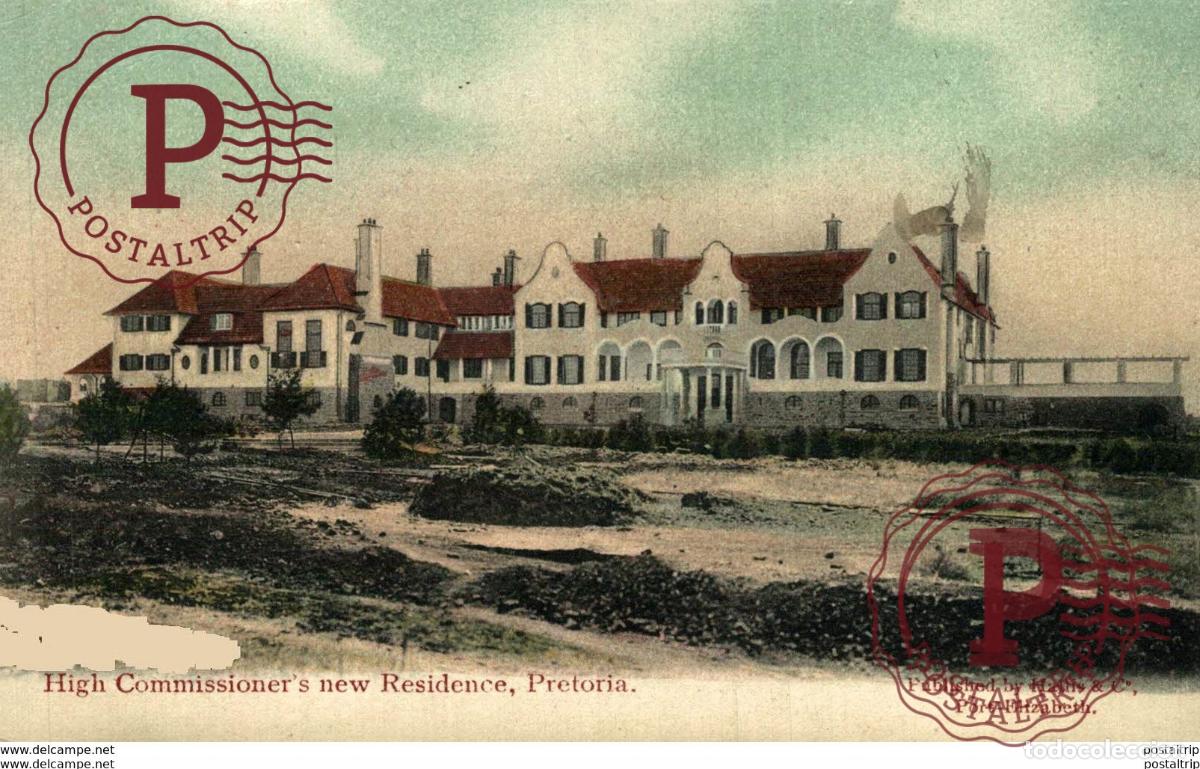 Cartes Postales: SUDAFRICA SOUTH AFRICA. HIGH COMMISSIONERS NEW RESIDENCE PRETORIA