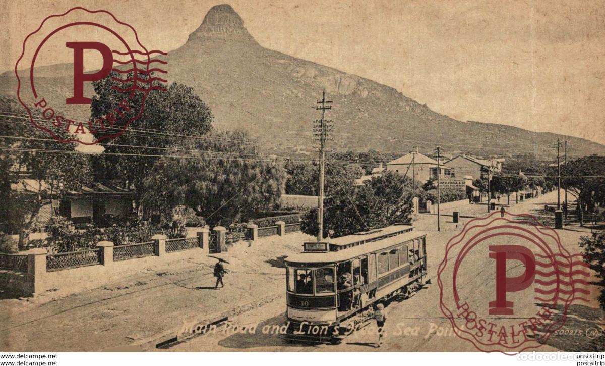 Postkarten: SUDAFRICA SOUTH AFRICA . Main Road and Lions Head Sea Point