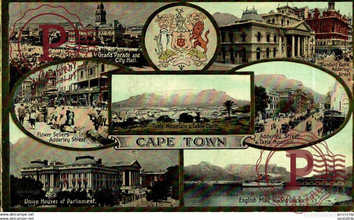 Postkarten: SUDAFRICA SOUTH AFRICA . CAPE TOWN