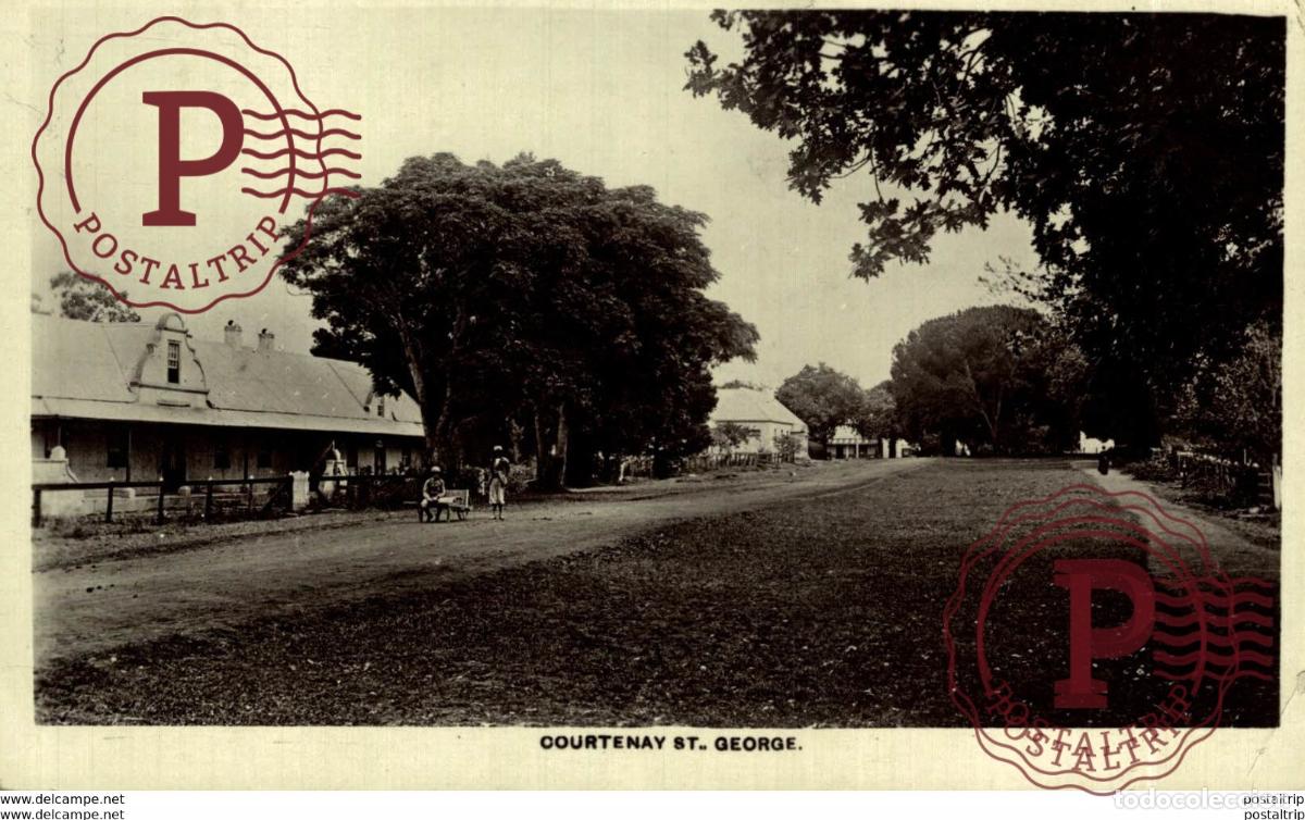 Postkarten: SUDAFRICA SOUTH AFRICA . GEORGE. COURTENAY STREET