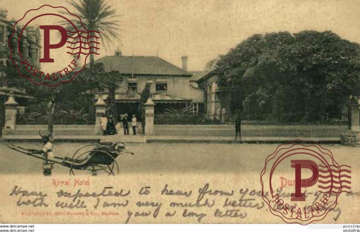 Postales: SUDAFRICA SOUTH AFRICA - ROYAL HOTEL DURBAN