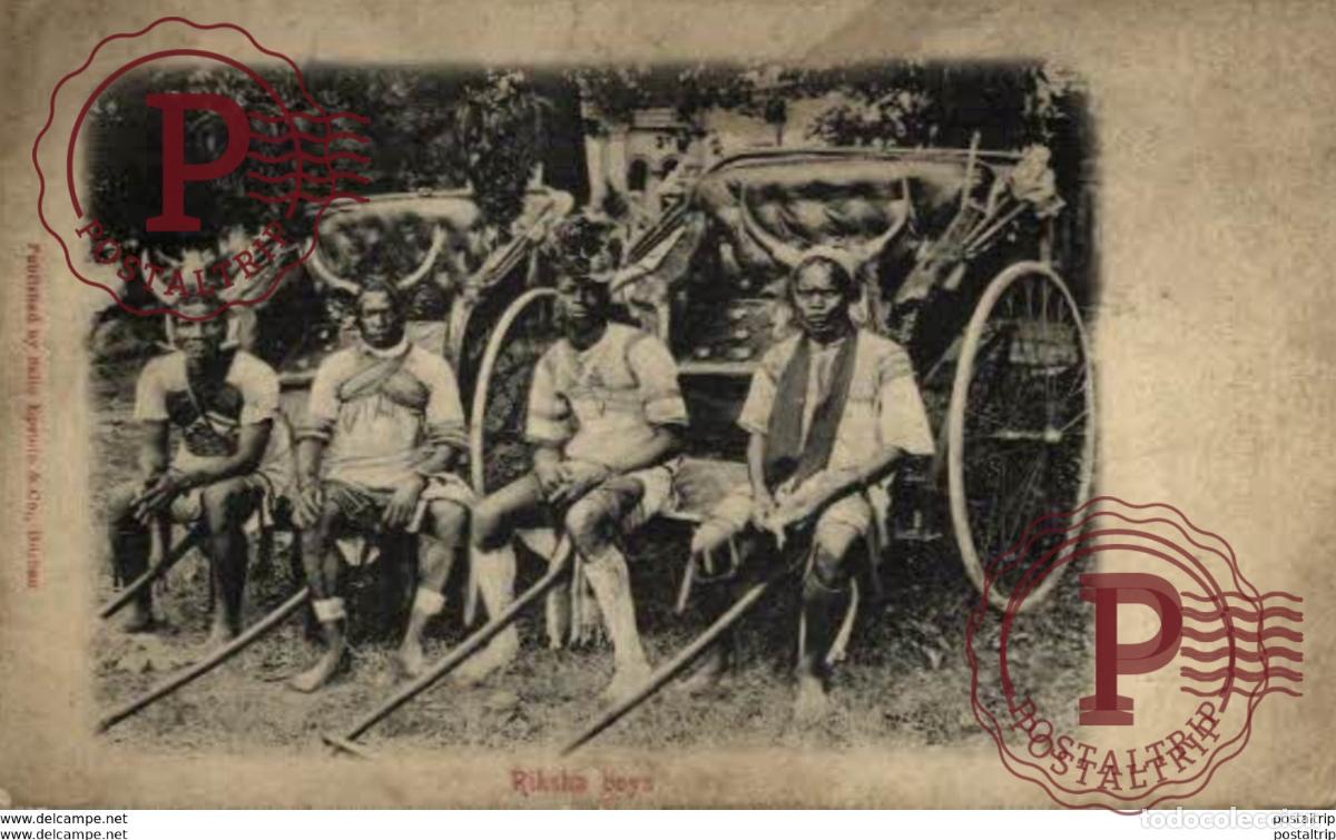 Postales: SUDAFRICA SOUTH AFRICA - RICKSHA BOYS