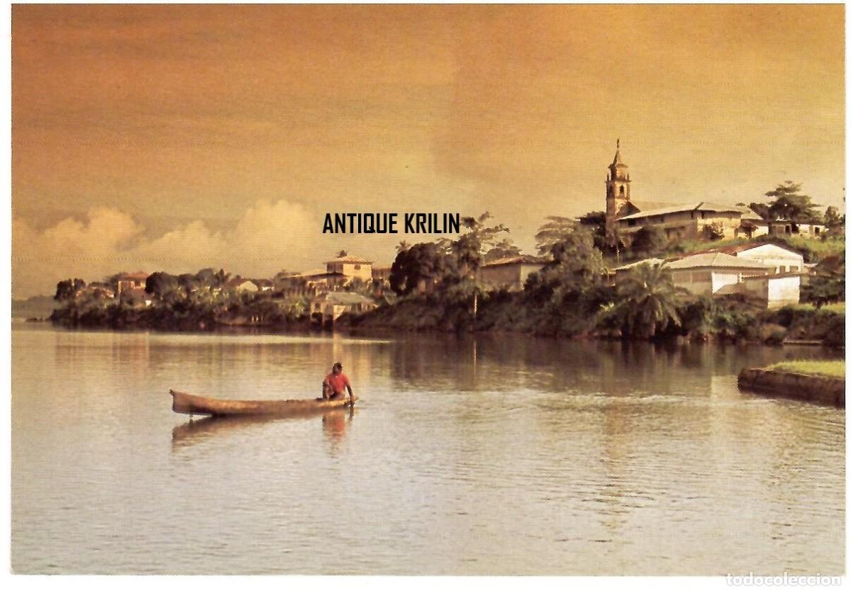 Postales: GUINEA ECUATORIAL / COGO , ESTUARIO RIO MUNI / EDICION SAAVEDRA-NOVOA / SIN FRANQUEAR