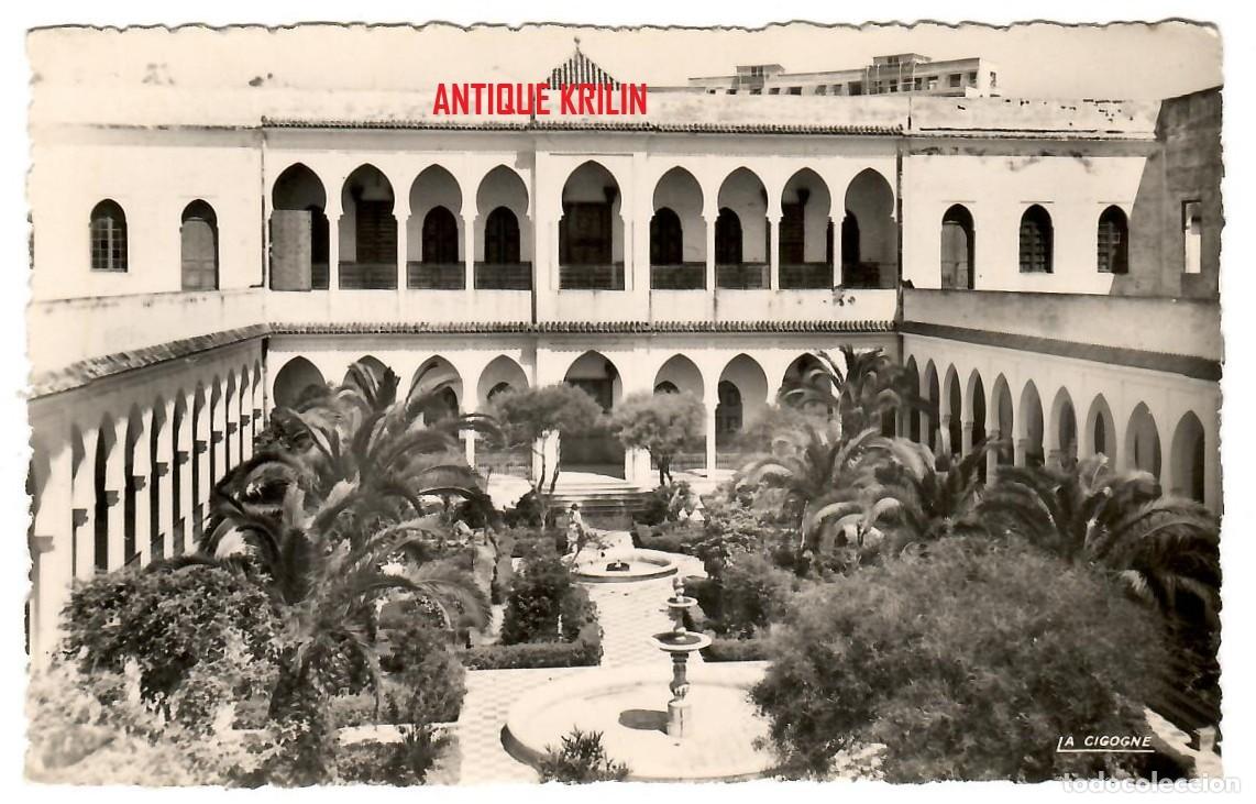 Postales: TANGER / L'EX-PALAIS DE MOULAY HAFID / LA CIGOGNE N&ordm; 9932568 / FRANQUEADA