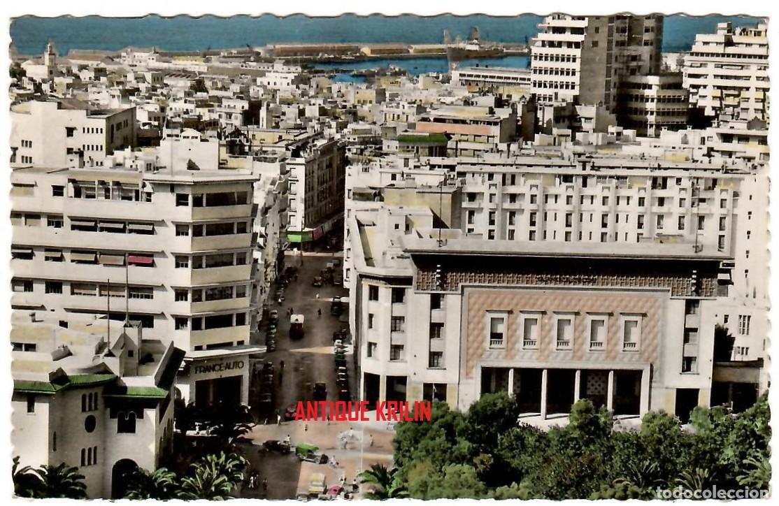 Postales: CASABLANCA N&ordm; 46 AVENUE D'AMADE / PHOTO FLANDRIN / FRANQUEADA