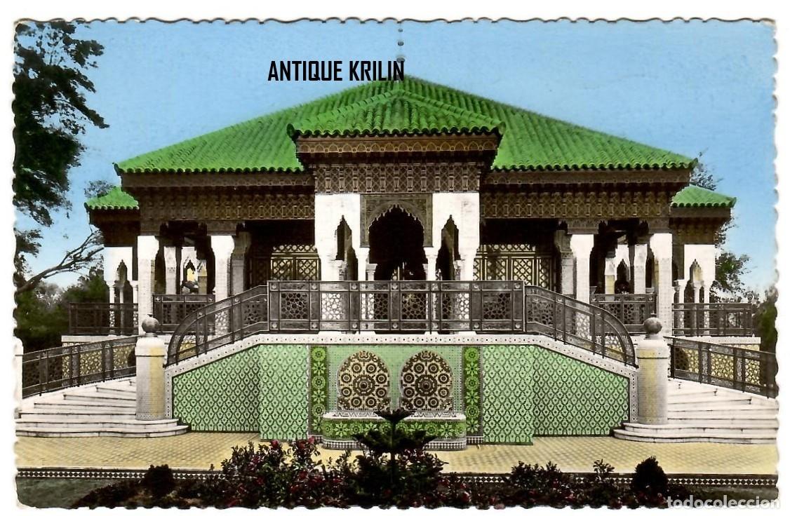 Postales: CASABLANCA N&ordm; 26 PAVILLON DE THE , PALAIS DE S.M. LE SULTAN / PHOTO FLANDRIN / FRANQUEADA