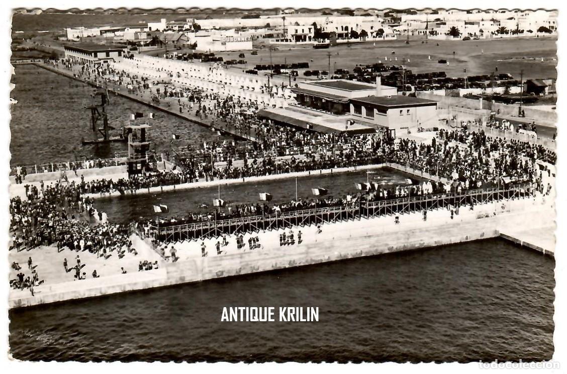 Postales: CASABLANCA N&ordm; 24 LA PISCINE SPORTIVE / PHOTO FLANDRIN / FRANQUEADA
