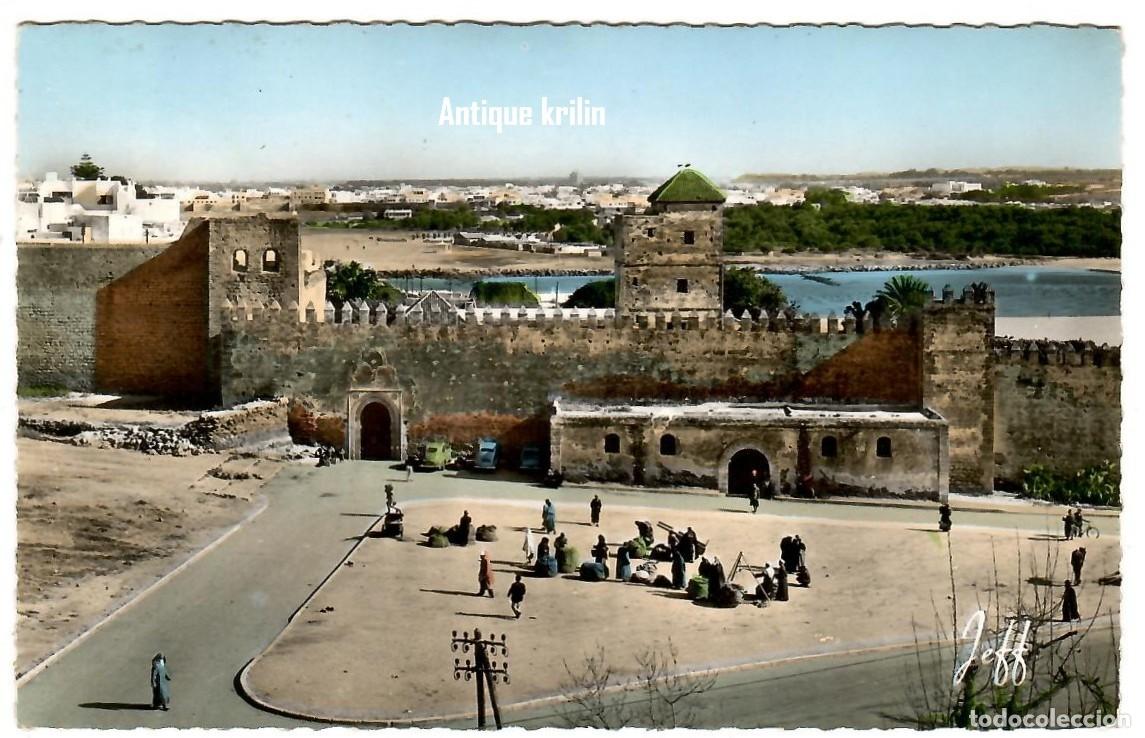 Postales: MARRUECOS / RABAT N&ordm; 014 JARDIN DES OUDAIAS / EDITION JEFF / FRANQUEADA