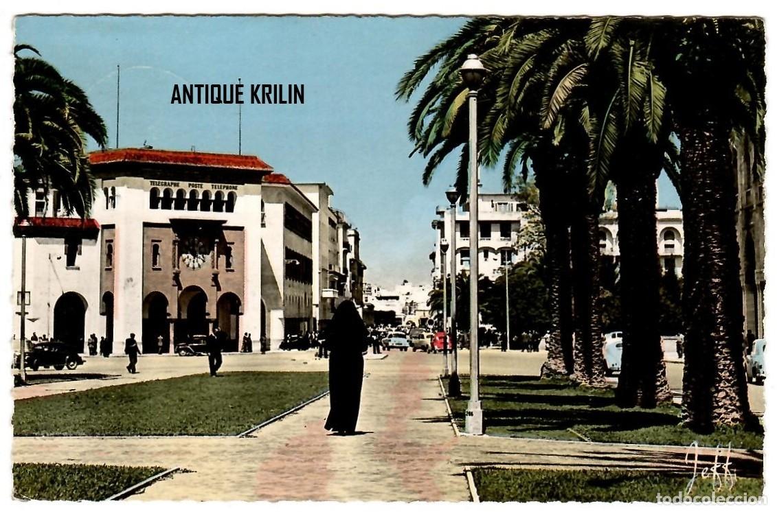 Postales: MARRUECOS / RABAT N&ordm; 62 LA POSTE / EDITION JEFF / FRANQUEADA