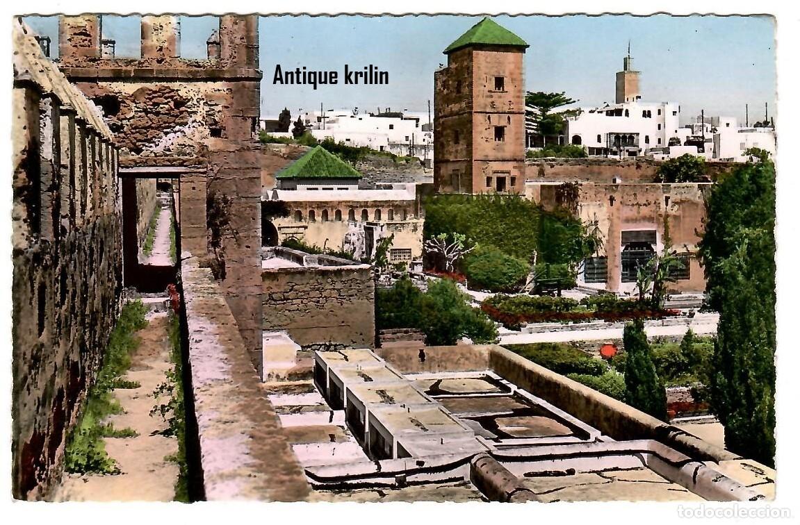 Postales: MARRUECOS / RABAT N&ordm; 019 REMPARTS DES OUDAYAS / EDITION JEFF / FRANQUEADA