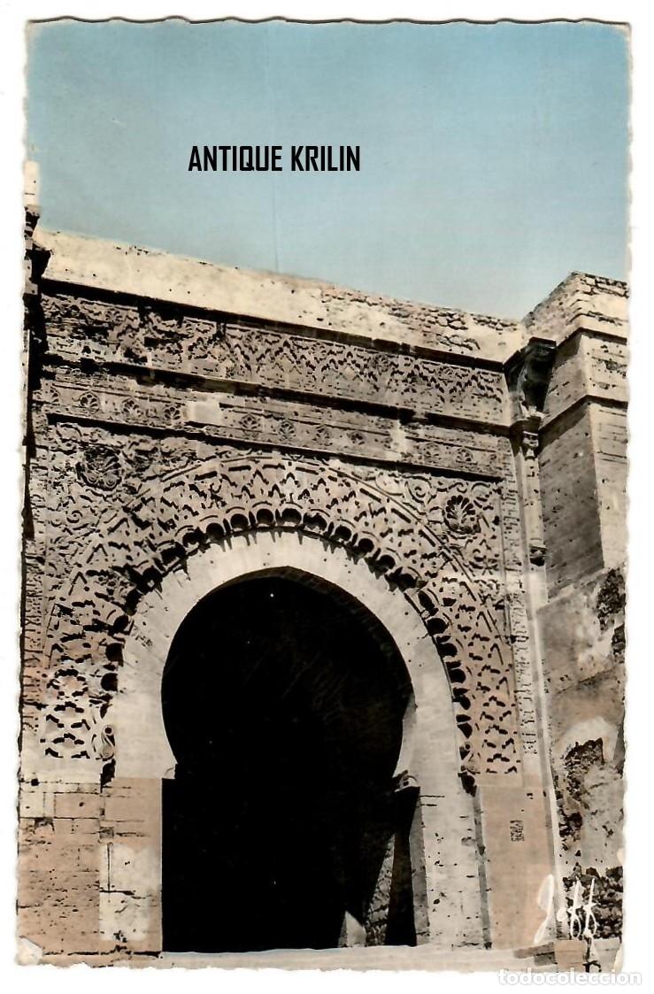 Postales: MARRUECOS / RABAT N&ordm; 02 PORTE DES OUDA&Iuml;AS / EDITION JEFF / FRANQUEADA