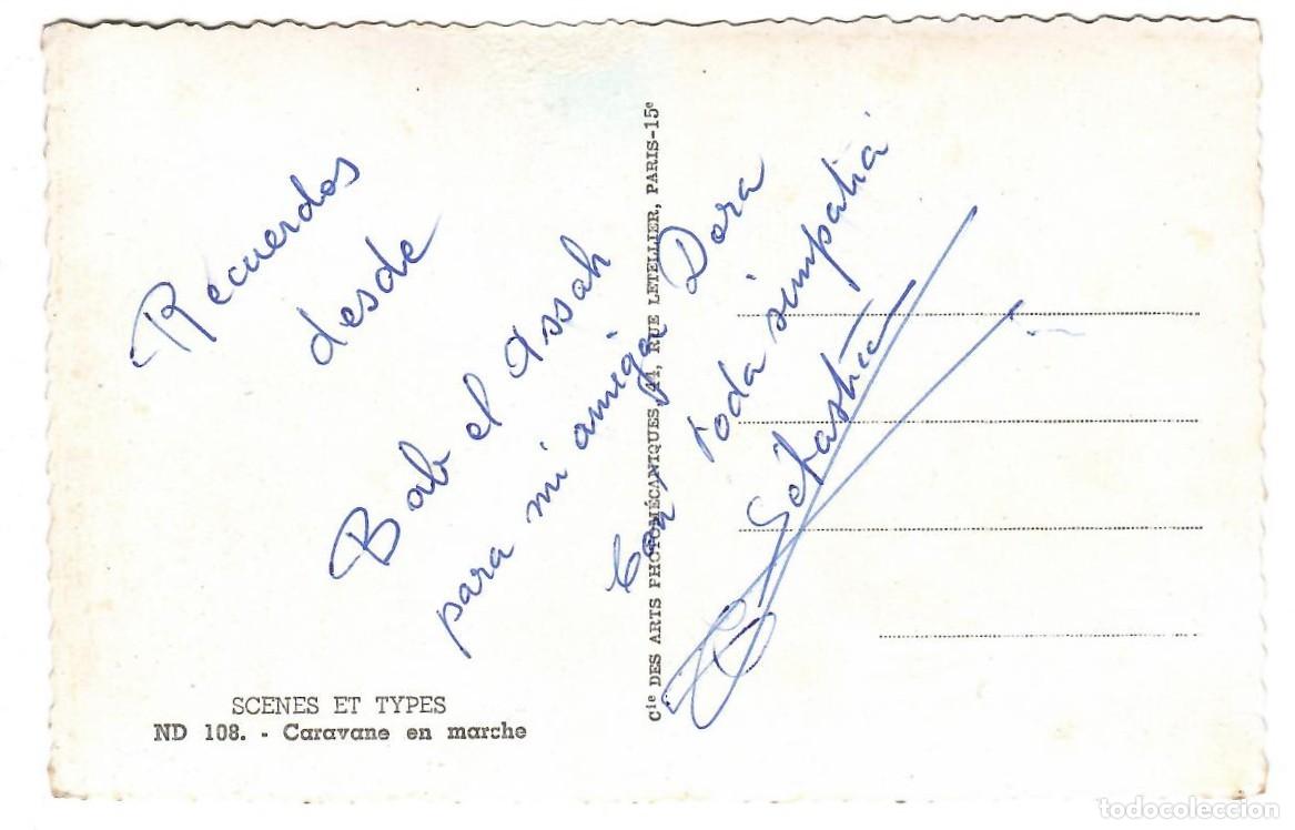 Postales: SCENES & TYPES N&ordm; 108 CARAVANE EN MARCHE / EDITION CAP - Foto 2