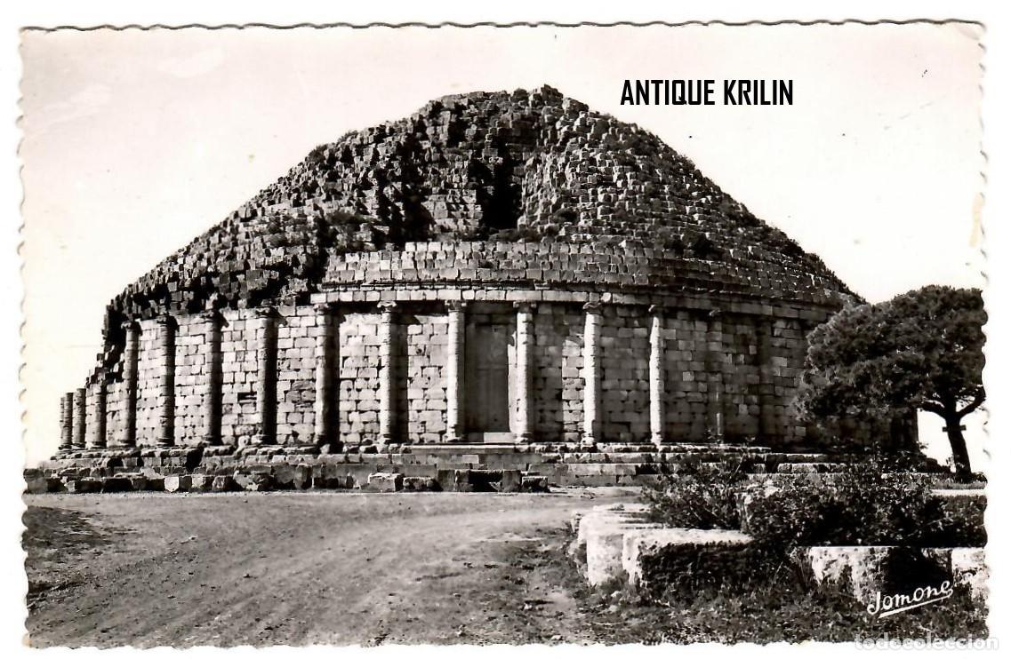 Postales: ARGEL / TIPAZA N&ordm; 1 LE TOMBEAU DE LA CHRETIENNE / EDITION JOMONE
