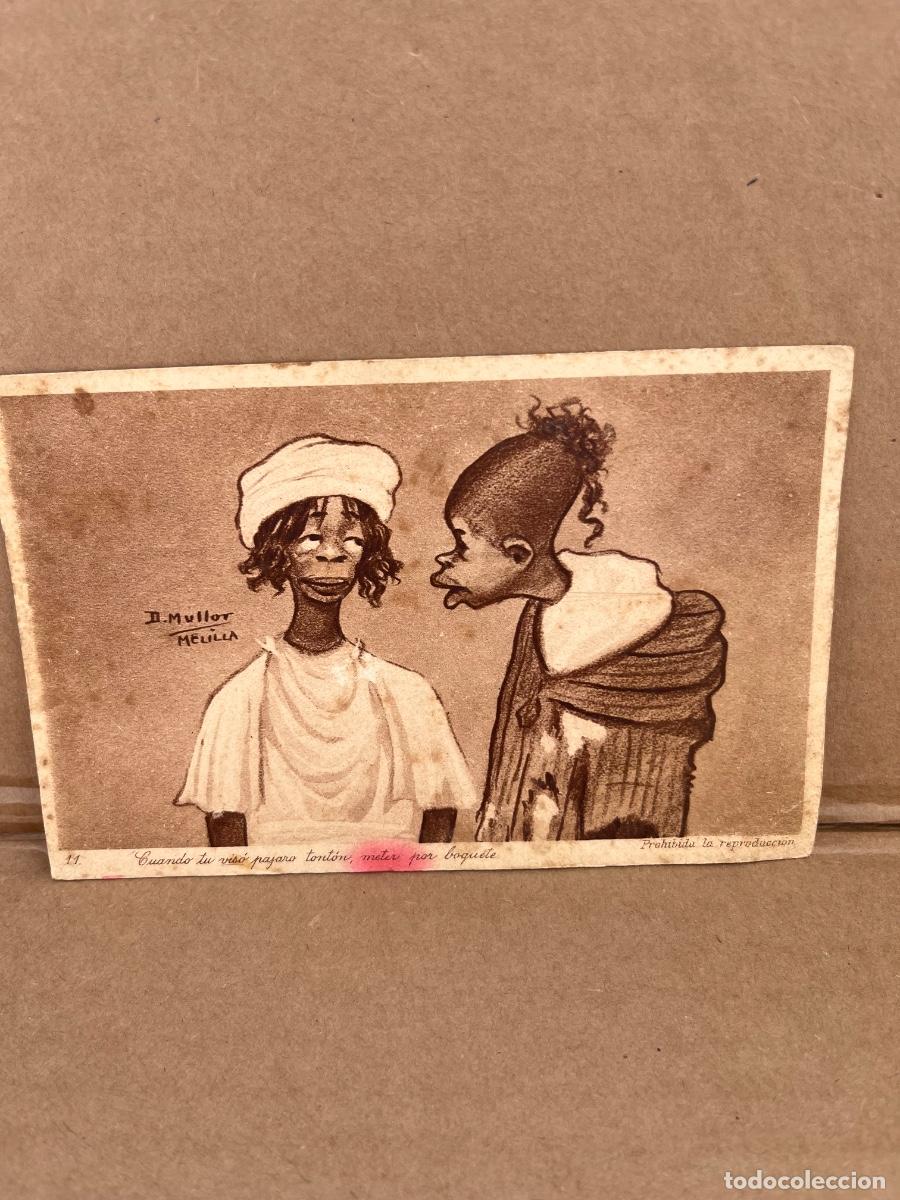 Postais: Postal, D. Mullor, Melilla, 1920