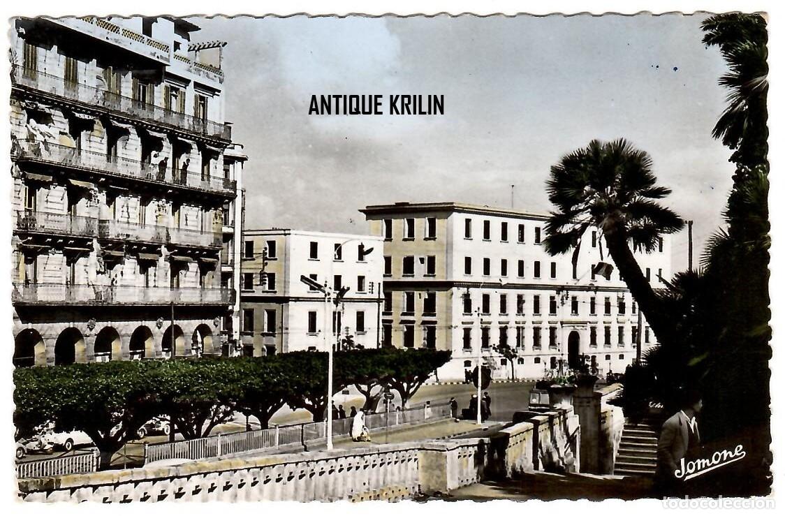 Cartes Postales: ARGELIA / ALGER N&ordm; 433 LA CASERNE PELISSIER / EDITION JOMONE / SIN FRANQUEAR PERO ESCRITA