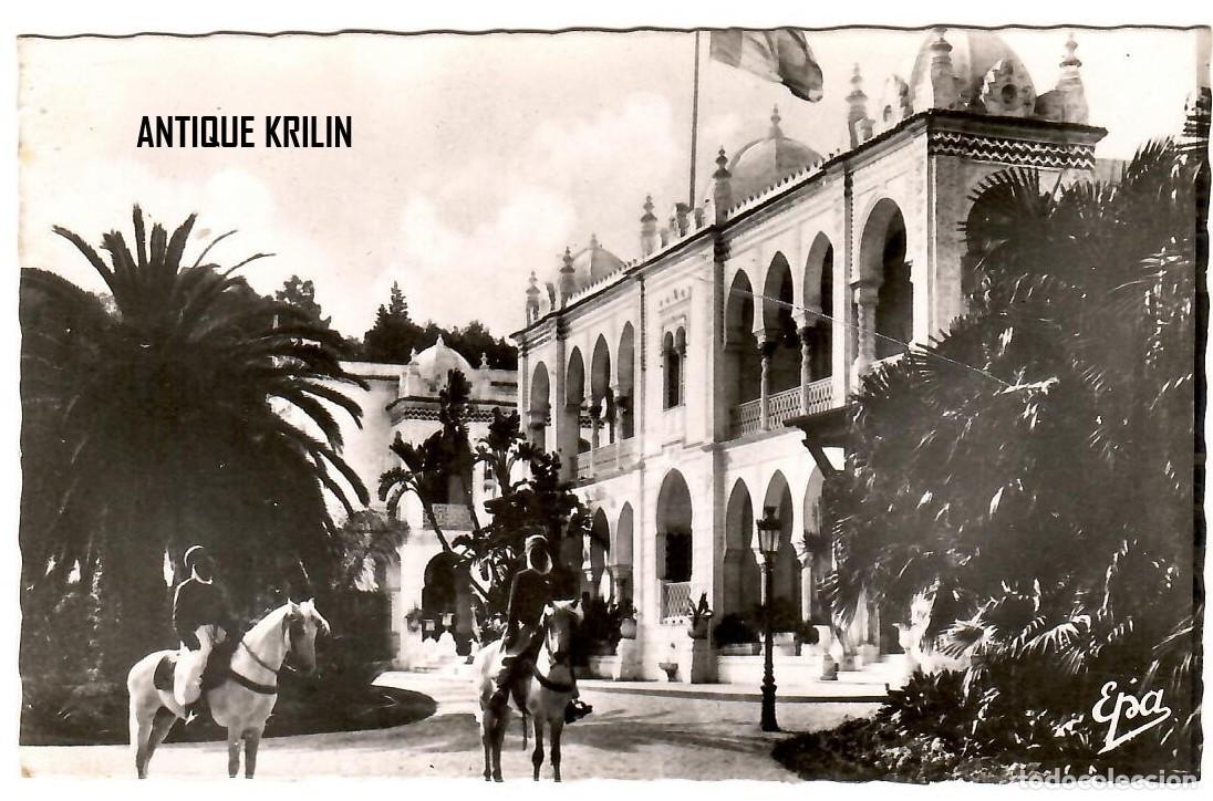Postales: ARGELIA / ALGER N&ordm; 10 PALAIS D'ETE GOUVERNEUR GENERAL / EDI. E.P.A / SIN FRANQUEAR PERO ESCRITA