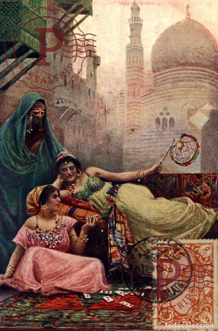 Postales: MARRUECOS. MAROC. ILUSTRADA. illustrateur