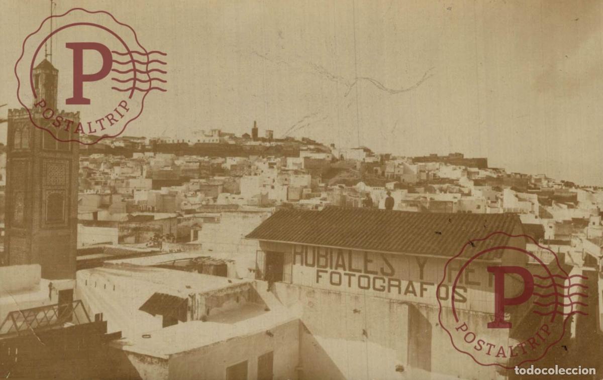 Postais: &iexcl;&iexcl;RARA!! MARRUECOS. MAROC. FOTOGRAFOS TANGER. RUBIALES Y REY. FOTOGRAFICA. RPPC. PHOTOGRAPHE. PHOTOG