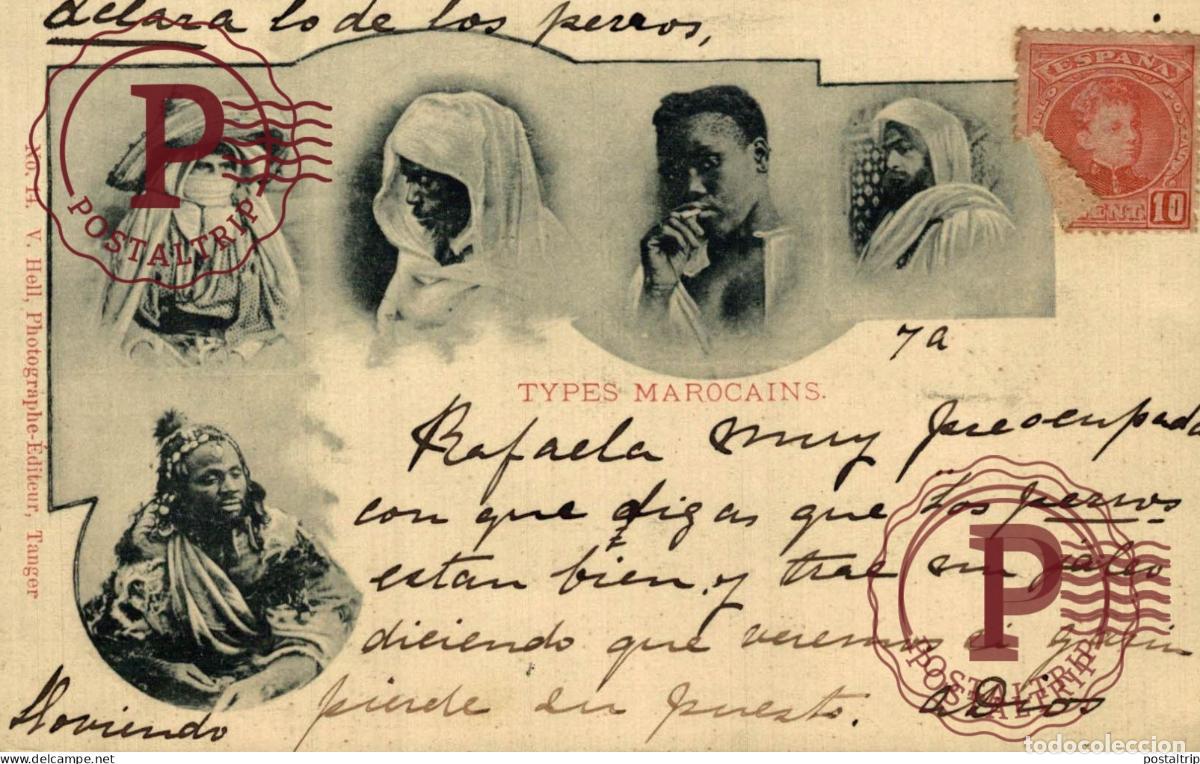 Postales: MARRUECOS. TYPES MAROCAINS.