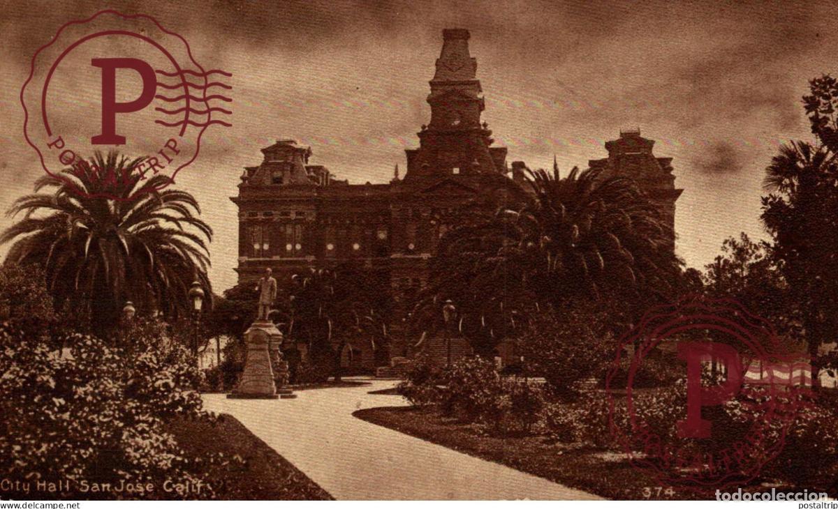 Postales: CALIFORNIA. ON THE ROAD OF THOUSAND WONDER. CITY HALL