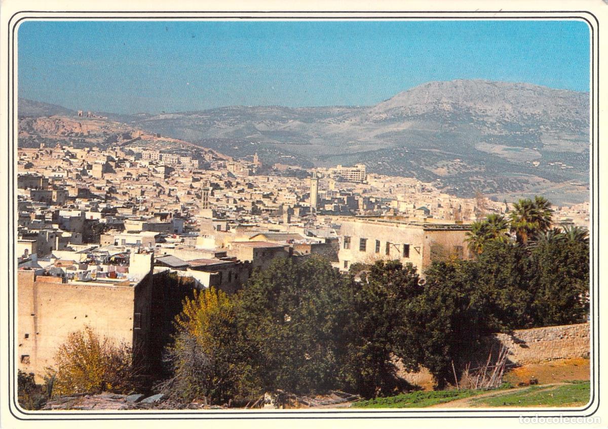 Postcards: Postal de Fes Vista General del Sur Marruecos