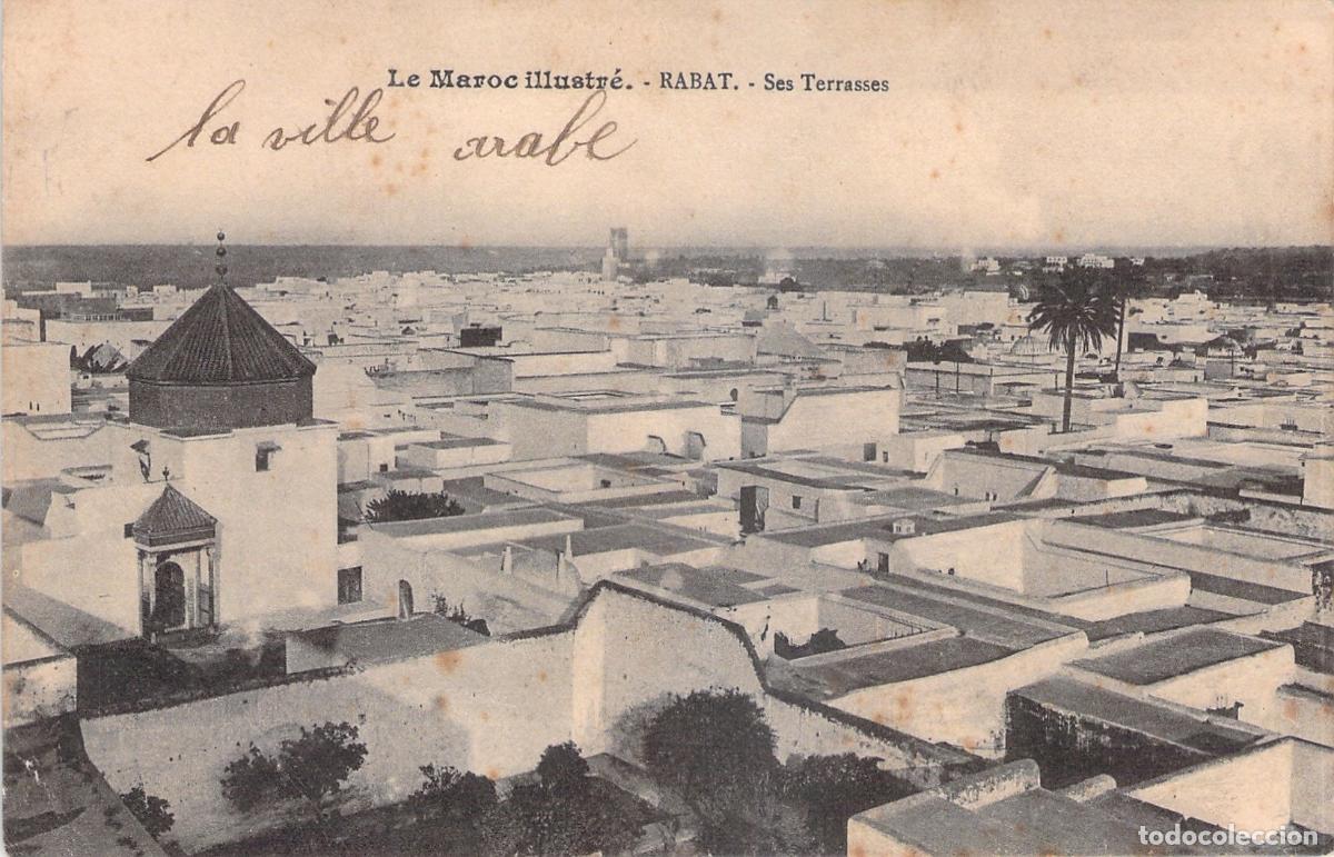 Postais: Postal de Rabat Marruecos Vista de las Terrazas y la Ciudad &Aacute;rabe
