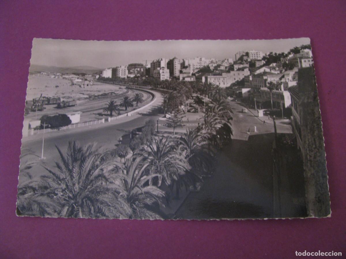 Postales: POSTAL FOTOGRAFICA DE TANGER. L'AVENUE D'ESPAGNE. EDITIONS GLATIGNY