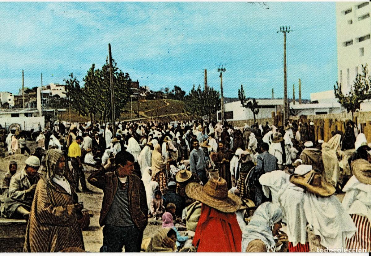 Postales: POSTAL DE MARRUECOS. TANGER MERCADO. P-AFyMA-893