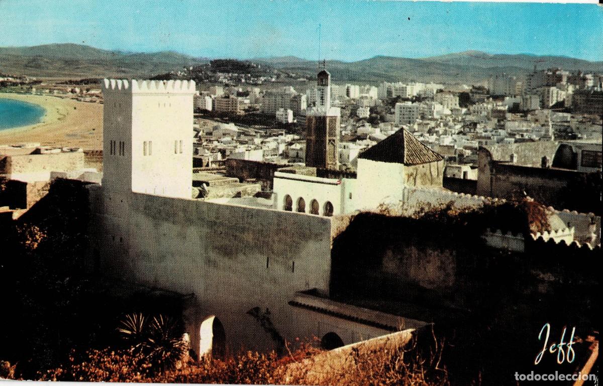 Postales: POSTAL DE MARRUECOS. TANGER LA KASBAH ET VUE SUR LA PLAGE. P-AFyMA-901