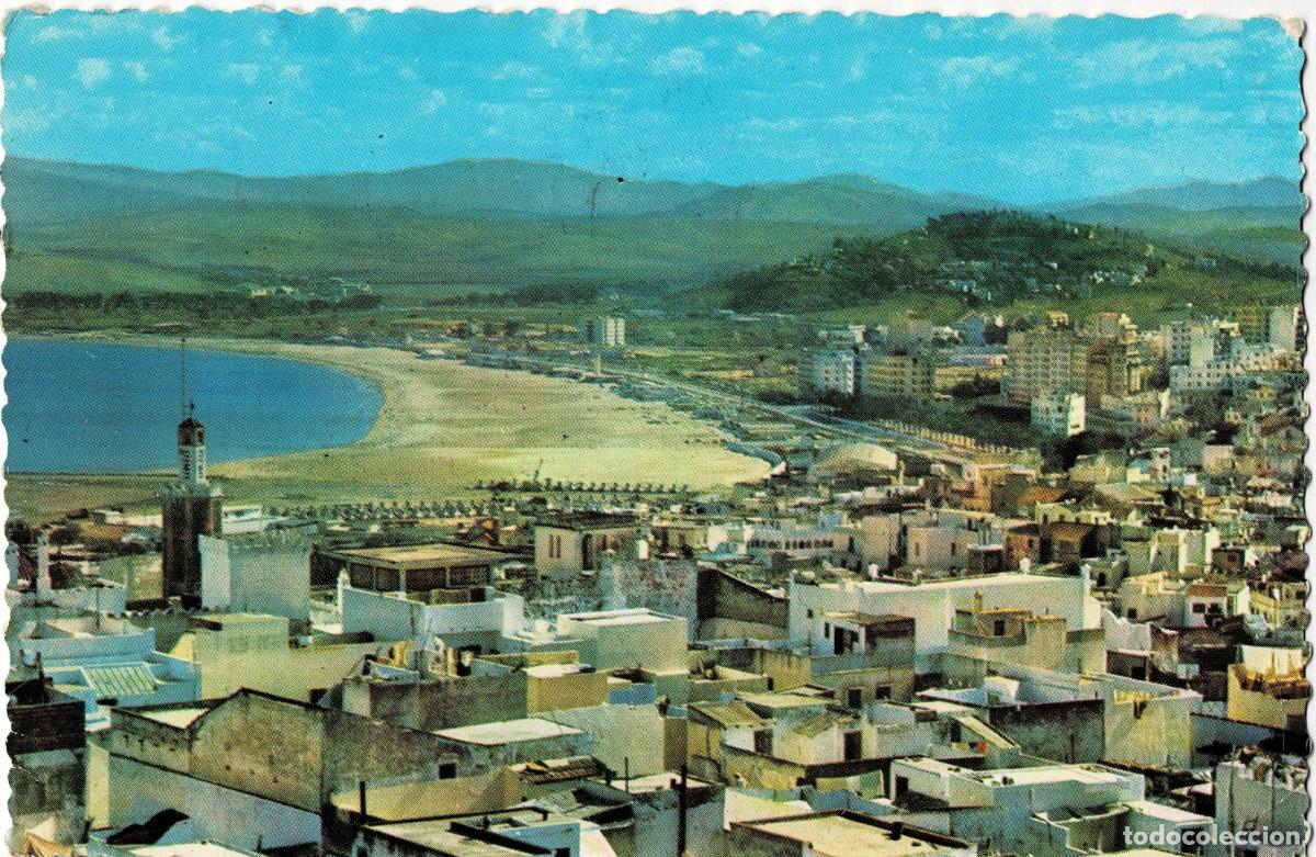 Postales: POSTAL DE MARRUECOS. TANGER LA PLAGE VUE DE LA KASBAH. P-AFyMA-902