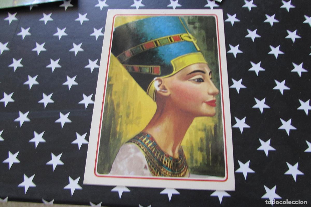 Postales: POSTAL EGIPTO - QUEEN NEFERTITI - WIFE OF AKHNATON CIRCULADA