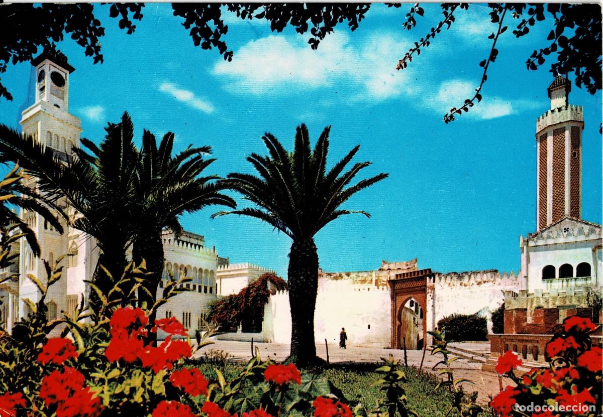 Postkarten: POSTAL DE MARRUECOS. DE LARACHE. PLAZA DEL MAJZEN. P-AFyMA-940