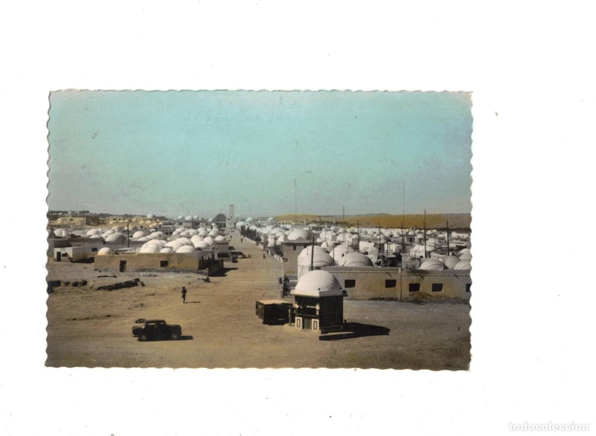 Postales: SAHARA ESPA&Ntilde;OL. A. AHIUN. VISTA PARCIAL. 53 PORRAS