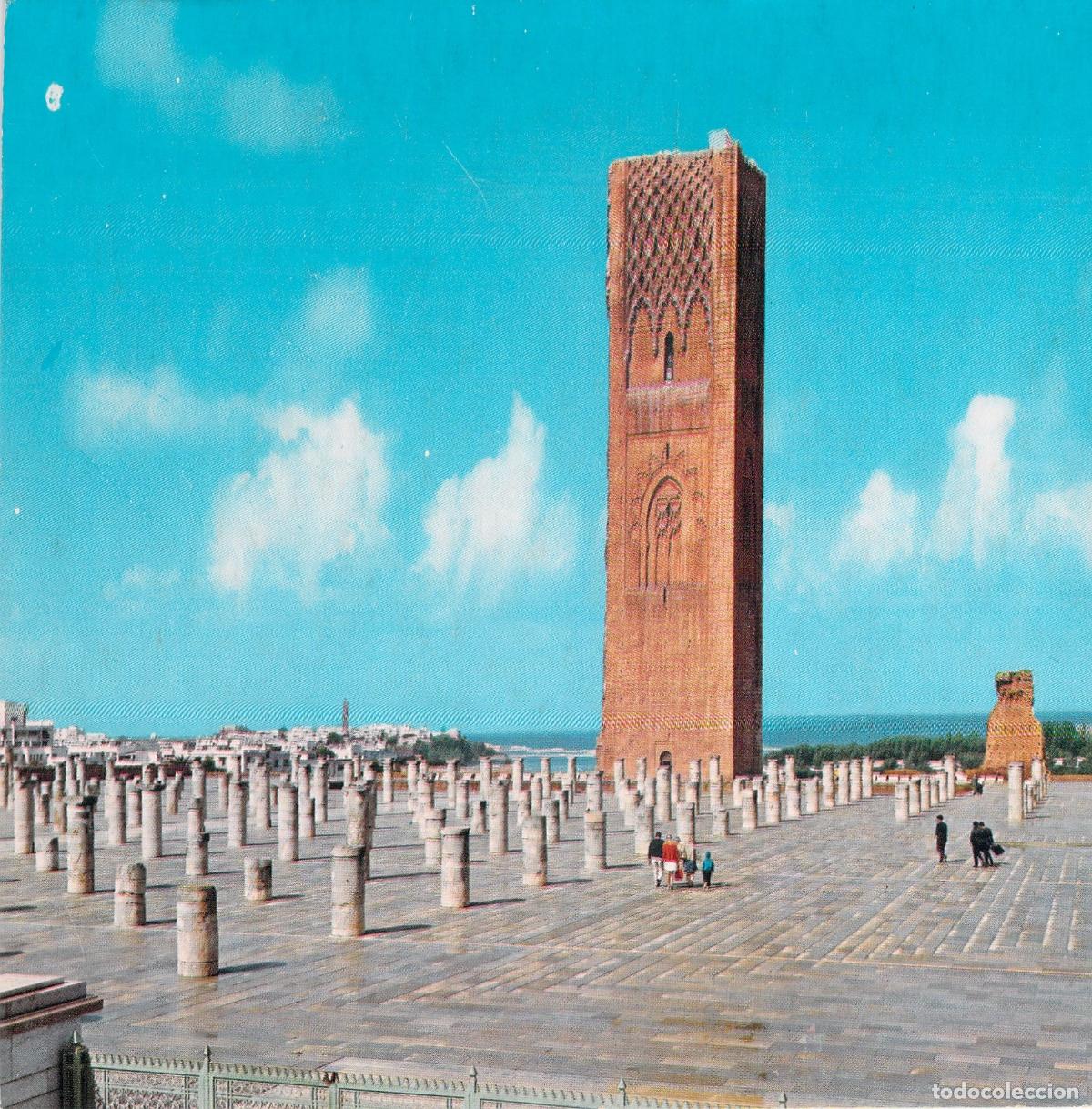 Postales: Postal de la Torre Hassan en Rabat Marruecos