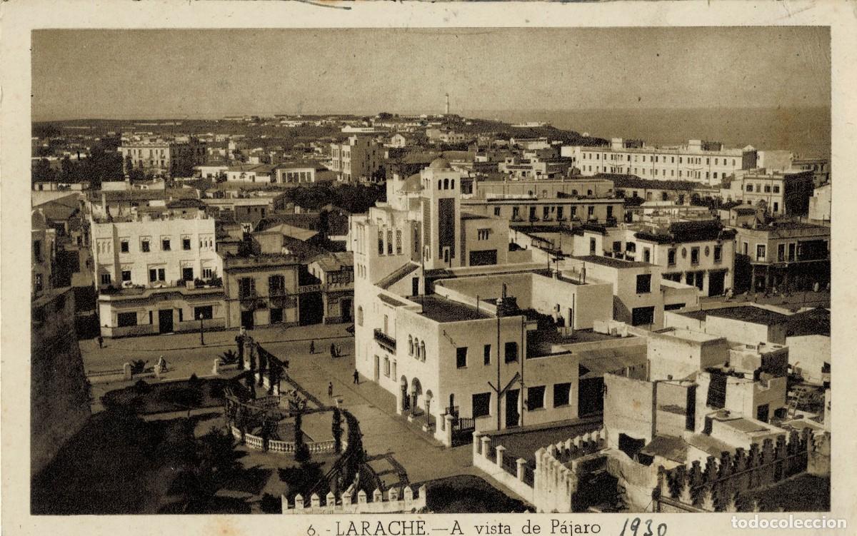 Postales: POSTAL DE MARRUECOS. LARACHE A VISTA DE PAJARO. P-AFyMA-971