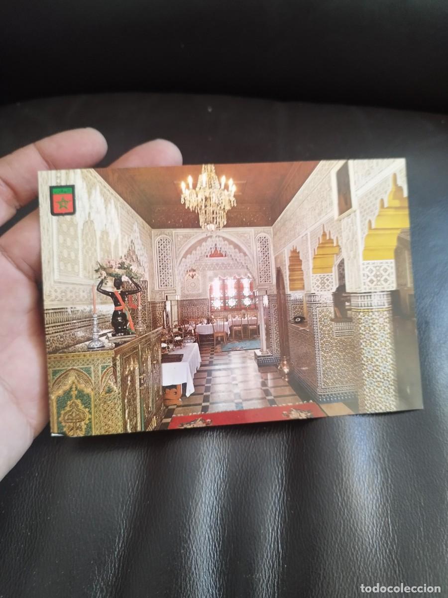 Postales: Tarjeta postal, Restaurante Sijilmassa en Casablanca, Marruecos.