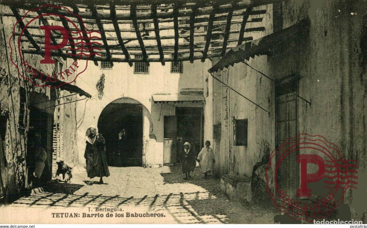 Cartes Postales: TETUAN BARRIO DE LOS BABUCHEROS MARUECOS MAROC