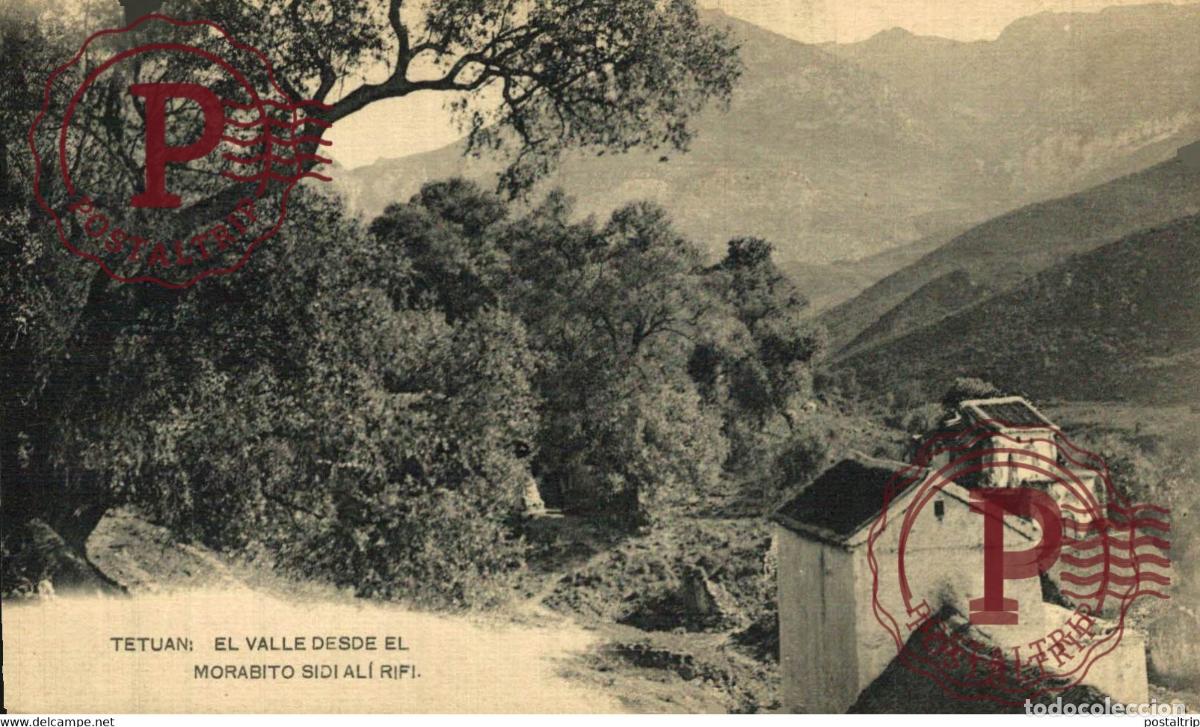 Cartes Postales: Tetuan. El valle desde el Morabito Sidi Ali Rifi. Hauser y Menet MARUECOS MAROC