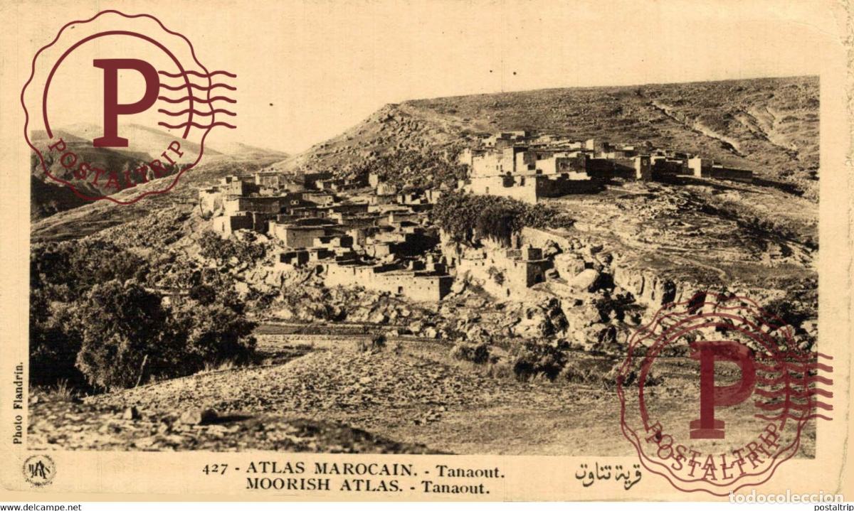 Cartes Postales: ATLAS MAROCAIN TANAOUT MARUECOS MAROC