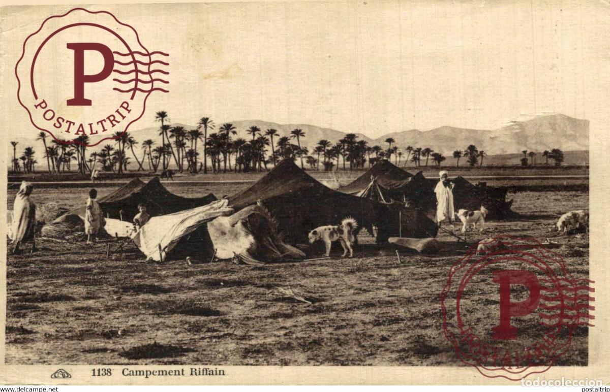Cartes Postales: CAMPEMENT RIFFAIN MARUECOS MAROC