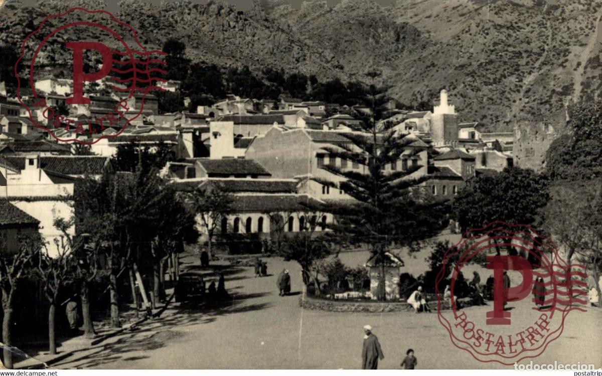 Postales: CARTE PHOTO MAROC - XAUEN - Plaza de Ujtahaman MAROCCO MARRUECOS MAROC