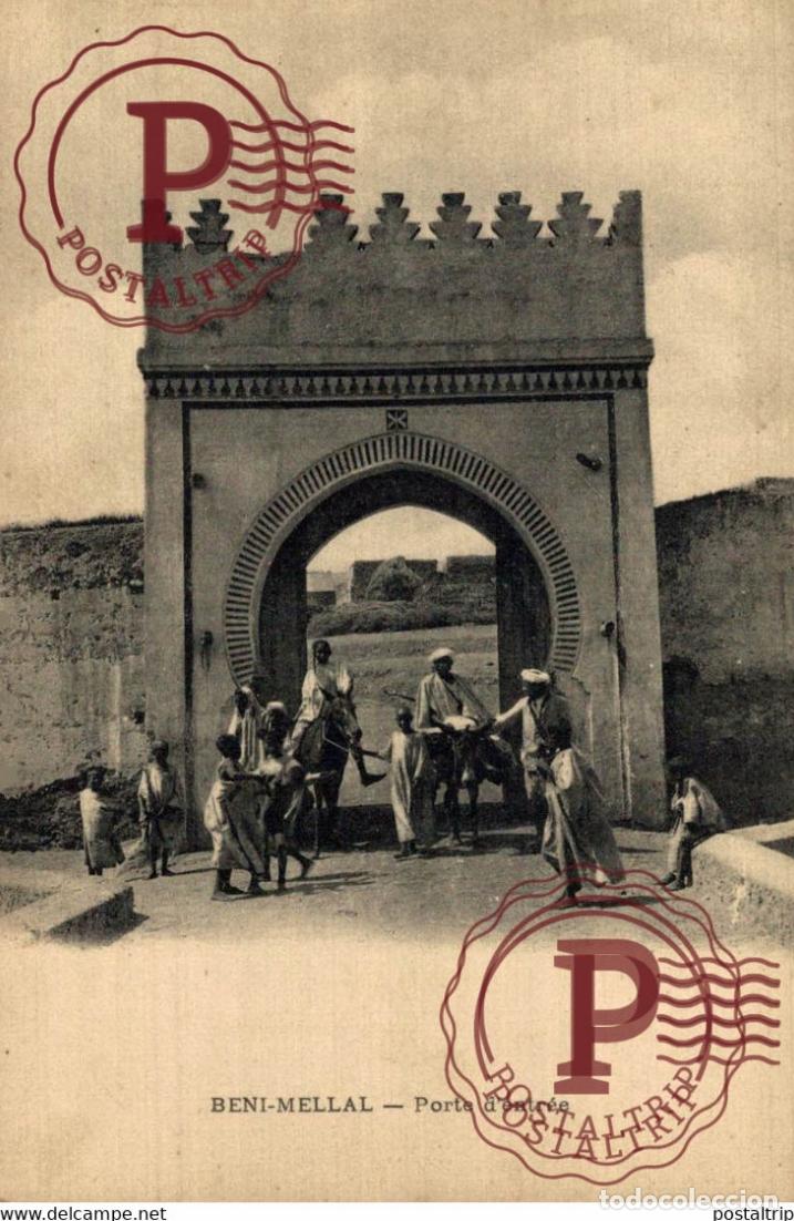 Postales: TRES RARE BENI MELLAL PORTE DENTREE MAROCCO MARRUECOS MAROC