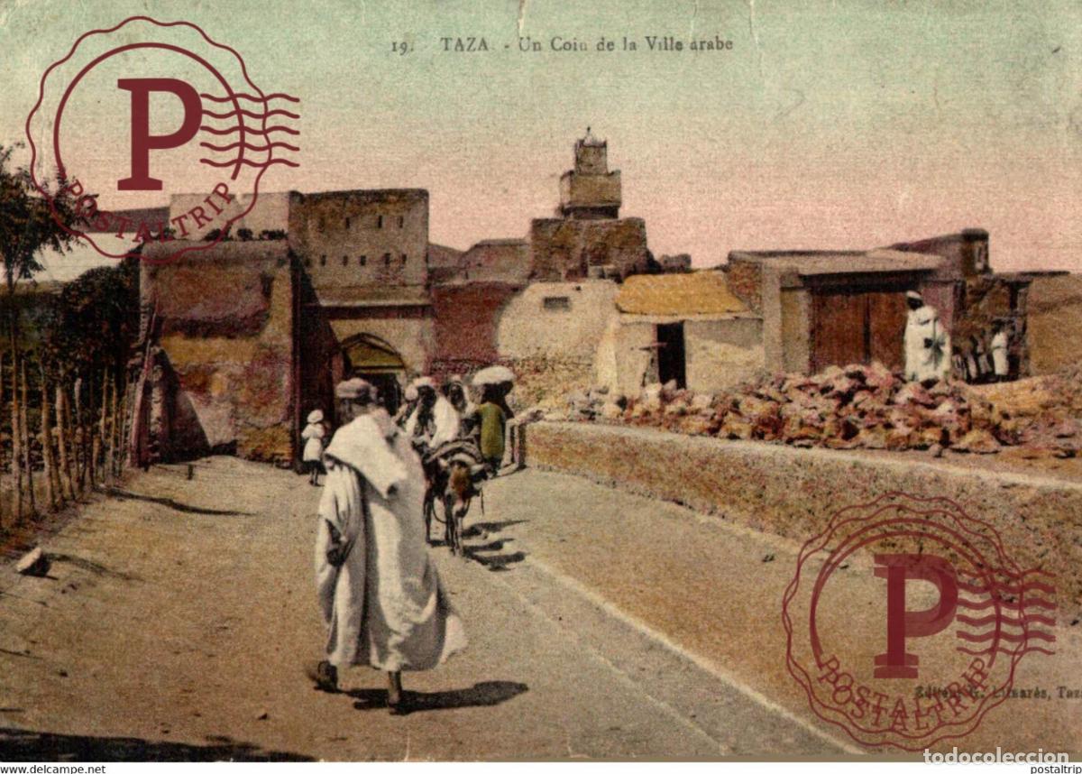 Cartes Postales: TAZA UN COIN DE LA VILLE ARABE MAROC MARRUECOS