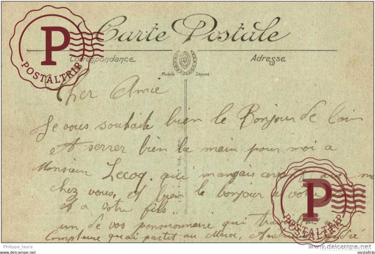 Postales: CPA CASABLANCA HOPITAL MILITAIRE LES BARAQUEMENTS MILITAIRE GUERRA WAR GUERE
