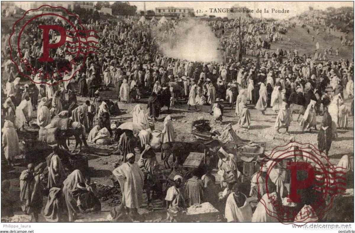 Cartes Postales: TANGER FETE DE LA POUDRE