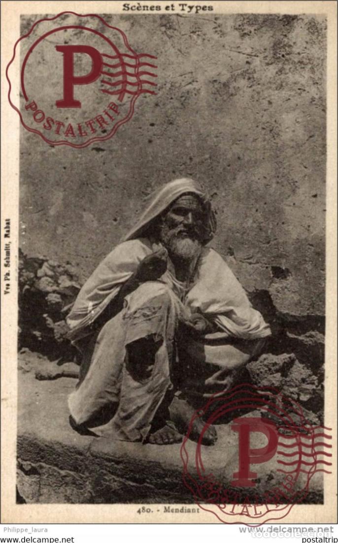 Cartes Postales: SCENES ET TYPES. MENDIANT
