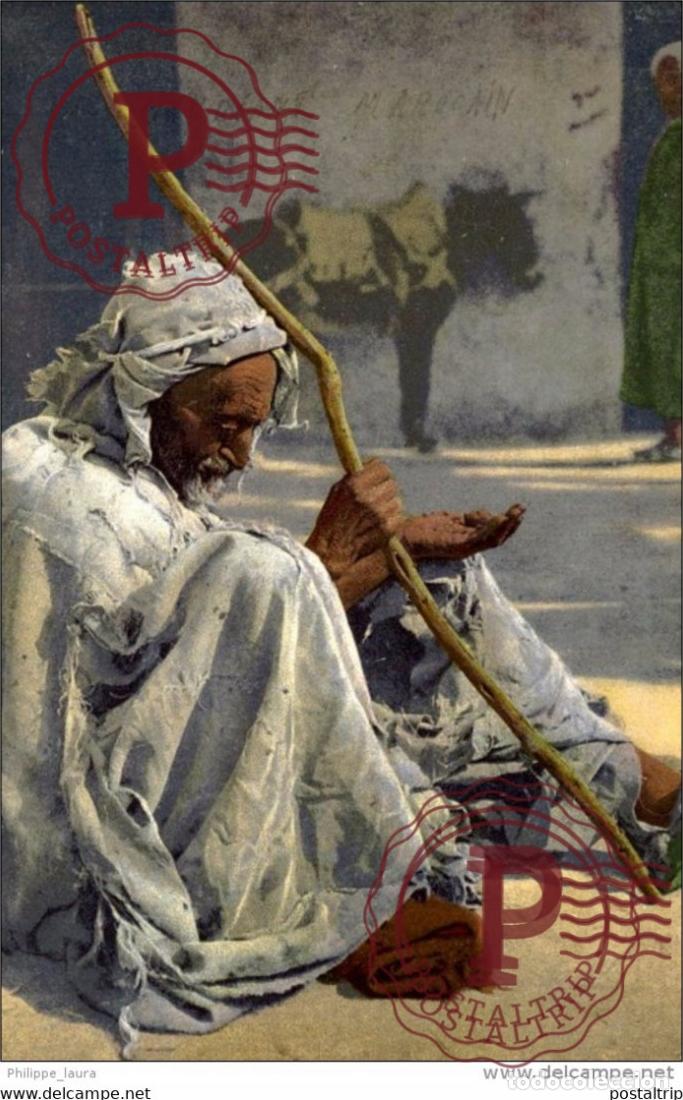 Postales: MAROC &ndash; MENDIANT MAROCAIN