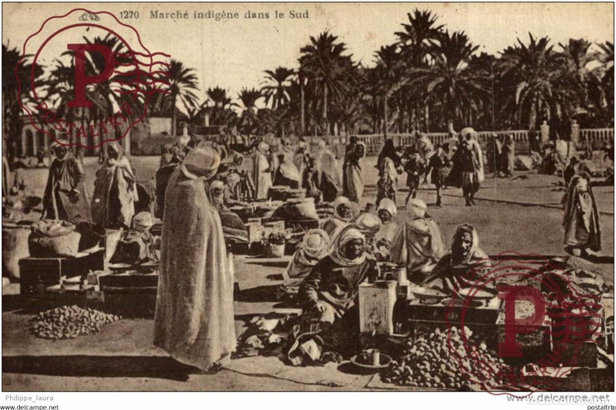 Postales: MAROC MARCHE INFIGENE DANS LE SUD