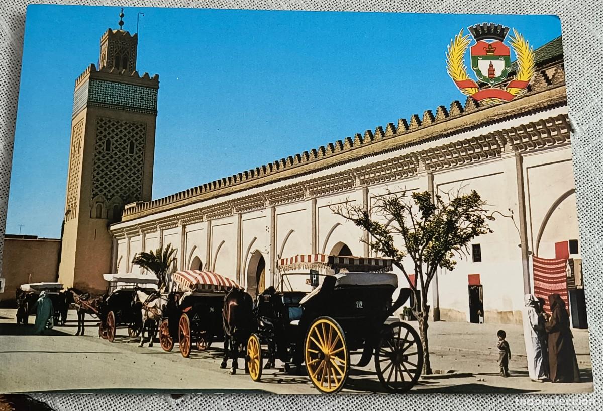 Postales: POSTAL | MEZQUITA DE LA QASBA EN MARRAKECH (MARRUECOS)